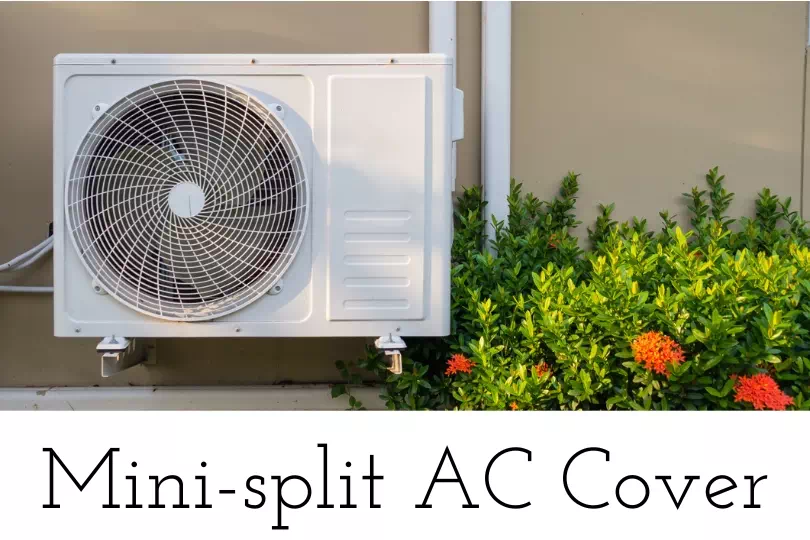Mini-split AC cover